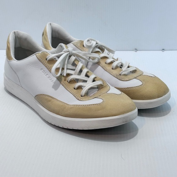 Cole Haan GrandPro Turf LS Sneakers Women's‎ 10.5B White Leather Grand.0S - Picture 2 of 9